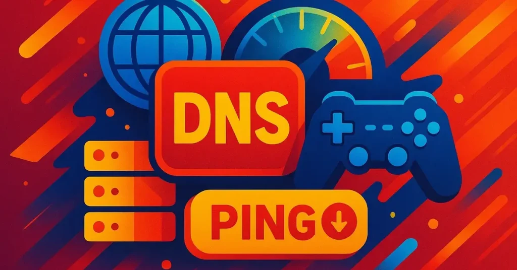 Best DNS for Gaming Ping for low latency online gaming