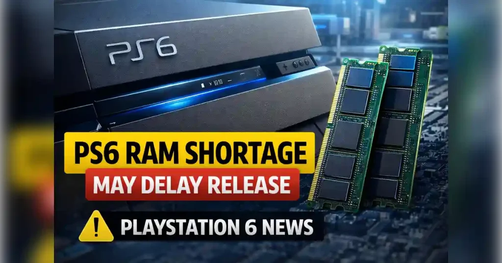 PS6 RAM Shortage May Delay Release