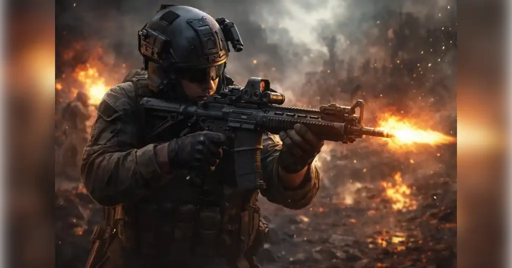 Black Ops 7 multiplayer gameplay showing competitive combat