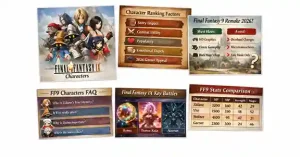 ff9 tier list 2026 ranking best final fantasy 9 characters including Vivi, Zidane and Quina