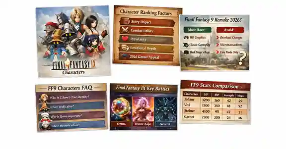 Final Fantasy 9 Characters